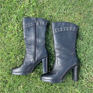 Black Harley Davidson Boots.